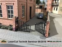 LaserCut Technik Seminar - 5/2019 mit Joswood bei Modellbahn Kramm 