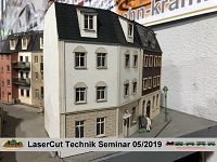 LaserCut Technik Seminar - 5/2019 mit Joswood bei Modellbahn Kramm 