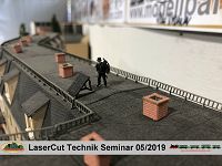 LaserCut Technik Seminar - 5/2019 mit Joswood bei Modellbahn Kramm 