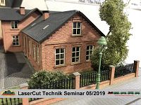 LaserCut Technik Seminar - 5/2019 mit Joswood bei Modellbahn Kramm 