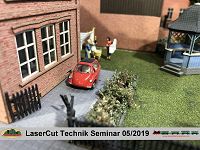 LaserCut Technik Seminar - 5/2019 mit Joswood bei Modellbahn Kramm 