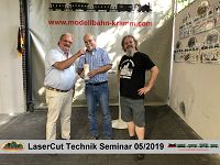 LaserCut Technik Seminar - 5/2019 mit Joswood bei Modellbahn Kramm 