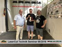 LaserCut Technik Seminar - 5/2019 mit Joswood bei Modellbahn Kramm 