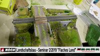 Noch Landschaftsbau - Seminar 2/2019 bei Modellbahn Kramm 