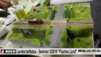 Noch Landschaftsbau - Seminar 2/2019 bei Modellbahn Kramm 