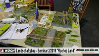 Noch Landschaftsbau - Seminar 2/2019 bei Modellbahn Kramm 