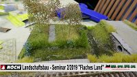 Noch Landschaftsbau - Seminar 2/2019 bei Modellbahn Kramm 