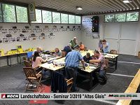 Noch Landschaftsbau - Seminar 3/2019 bei Modellbahn Kramm 