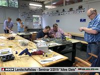 Noch Landschaftsbau - Seminar 3/2019 bei Modellbahn Kramm 