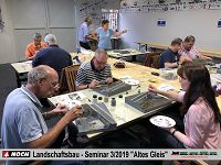 Noch Landschaftsbau - Seminar 3/2019 bei Modellbahn Kramm 