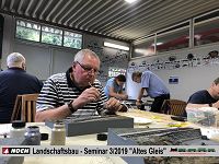 Noch Landschaftsbau - Seminar 3/2019 bei Modellbahn Kramm 