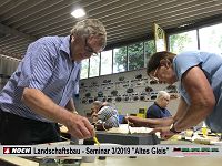 Noch Landschaftsbau - Seminar 3/2019 bei Modellbahn Kramm 