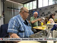 Noch Landschaftsbau - Seminar 3/2019 bei Modellbahn Kramm 