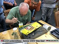 Noch Landschaftsbau - Seminar 3/2019 bei Modellbahn Kramm 