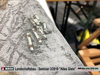 Noch Landschaftsbau - Seminar 3/2019 bei Modellbahn Kramm 