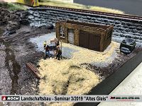 Noch Landschaftsbau - Seminar 3/2019 bei Modellbahn Kramm 