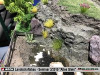 Noch Landschaftsbau - Seminar 3/2019 bei Modellbahn Kramm 