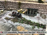 Noch Landschaftsbau - Seminar 3/2019 bei Modellbahn Kramm 