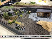 Noch Landschaftsbau - Seminar 3/2019 bei Modellbahn Kramm 