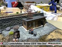 Noch Landschaftsbau - Seminar 3/2019 bei Modellbahn Kramm 