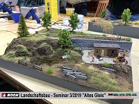 Noch Landschaftsbau - Seminar 3/2019 bei Modellbahn Kramm 