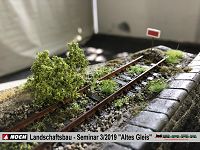 Noch Landschaftsbau - Seminar 3/2019 bei Modellbahn Kramm 