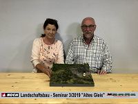 Noch Landschaftsbau - Seminar 3/2019 bei Modellbahn Kramm 