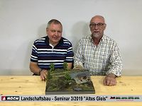 Noch Landschaftsbau - Seminar 3/2019 bei Modellbahn Kramm 