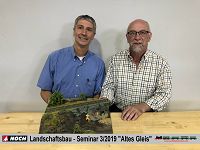 Noch Landschaftsbau - Seminar 3/2019 bei Modellbahn Kramm 
