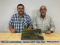 Noch Landschaftsbau - Seminar 3/2019 bei Modellbahn Kramm 