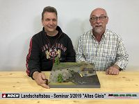 Noch Landschaftsbau - Seminar 3/2019 bei Modellbahn Kramm 